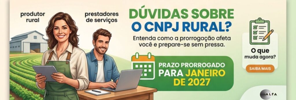 Reforma tributária: CNPJ obrigatório para autonomos e produtores rurais